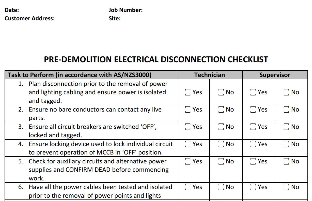 pre-demolition-electrical-disconnect-checklist-tamworth-electrician