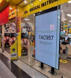 JB Hifi Tamworth Advertising Screen