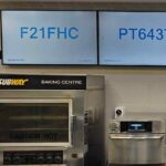 television mounting in subway restaurant in tamworth