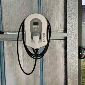 zappi car charger installed in tamworth garage