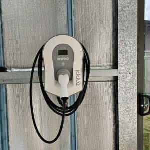 zappi car charger installed in tamworth garage