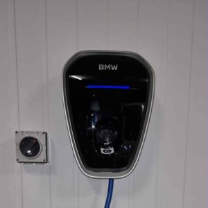 bmw car charger installed in tamworth garage