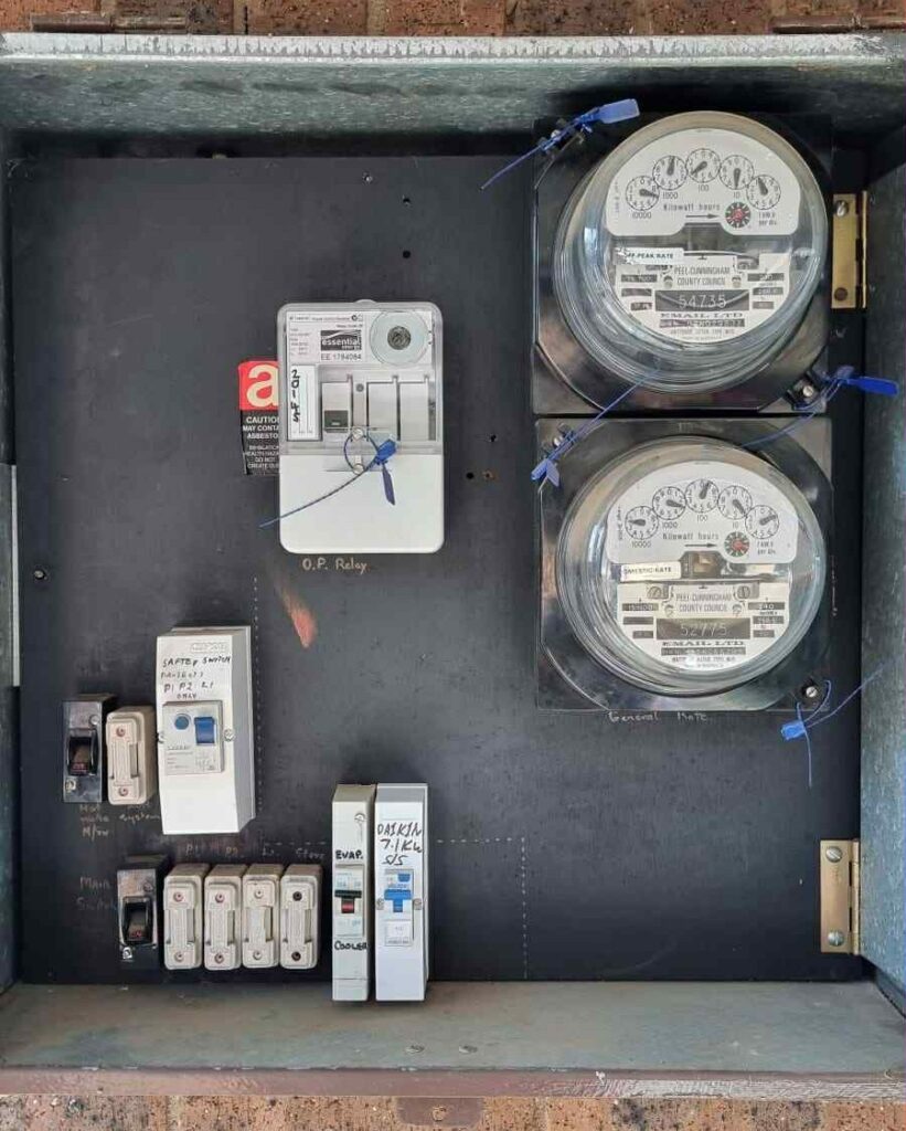 old switchboard on tamworth home