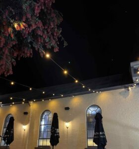 outdoor lighting at williamsburg tamworth