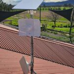 starlink and signal booster installed on roof of tamworth home