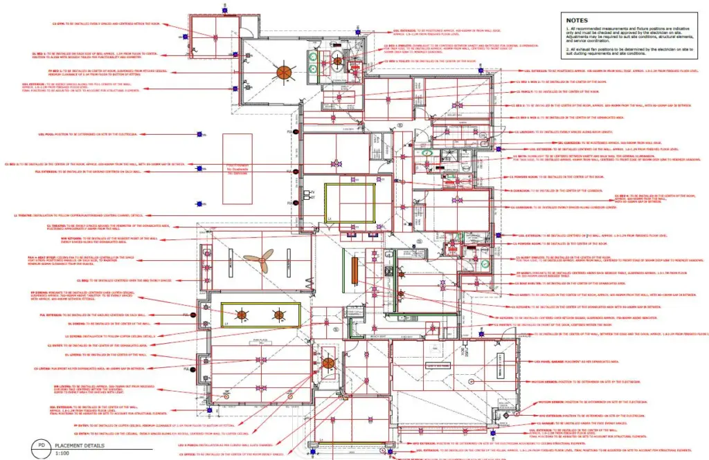 electrical plan for home renovating in tamworth
